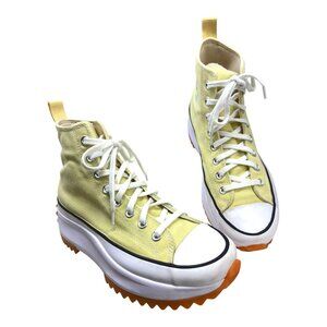 Converse Run Star Hike Lemon Drop High Top Platform Unisex Sneakers